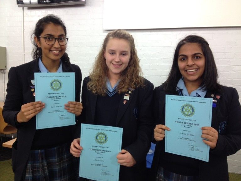 Youth Speaks winners from Leicester High School