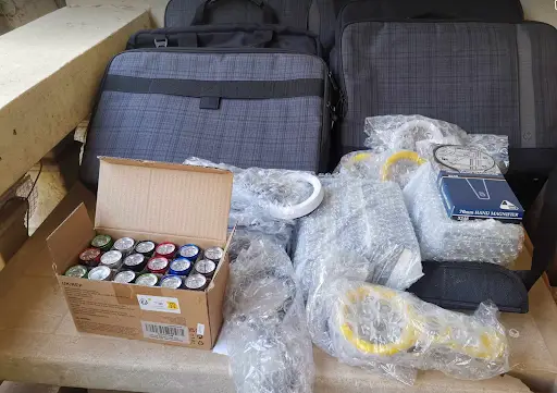 Laptop, Torches, Magnifying Glasses and School Uniform Appeal